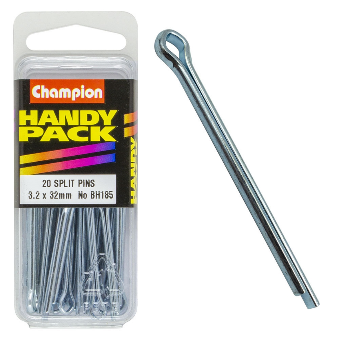 Picture of Handy Pk Split Pins 3.2 x 32mm CPS (Pkt.20)