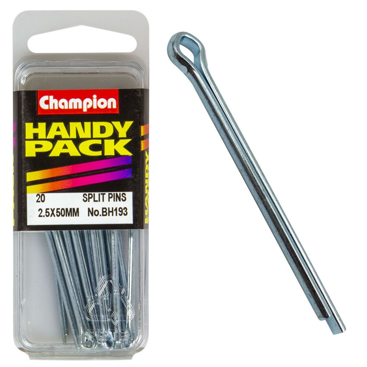 Picture of Handy Pk Split Pins 2.5 x 50mm CPS (Pkt.20)