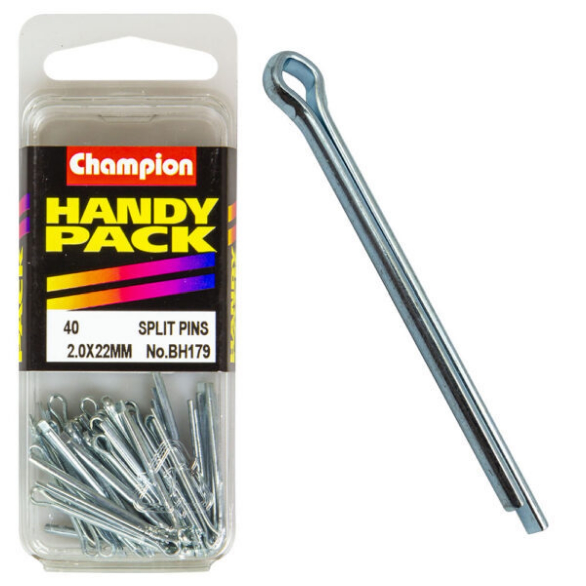 Picture of Handy Pk Split Pins 2 x 22mm CPS (Pkt.40)