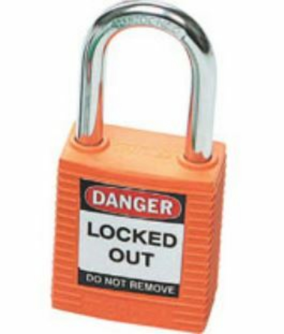 Picture of BRADY SAFETY PLUS PADLOCK ORANGE