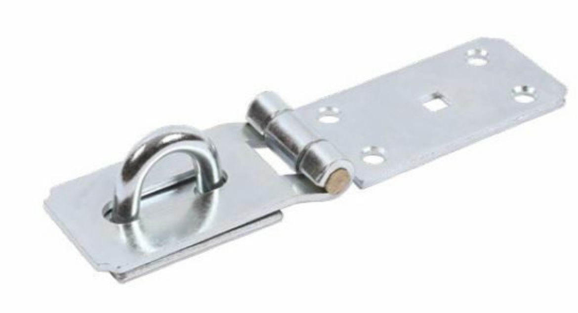 Picture of HASP & STAPLE, 180 x 50MM, HEAVY DUTY, ZINC PLATED