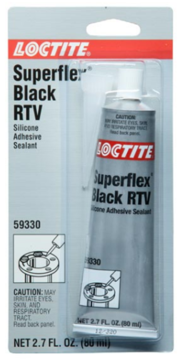 Picture of LOCTITE SI 593  RTV 85G SILICONE SUPERFLEX  BLACK (59330)