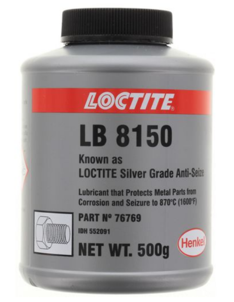 8150500G LOCTITE 767 500G SILVER ANTI SEIZE LB 8150 The Boss Shop