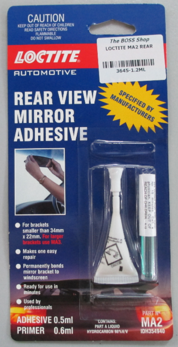 Loctite AA312 Glass Bonding Rearview Mirror Adhesive Kit 3325 – 23ml Kit