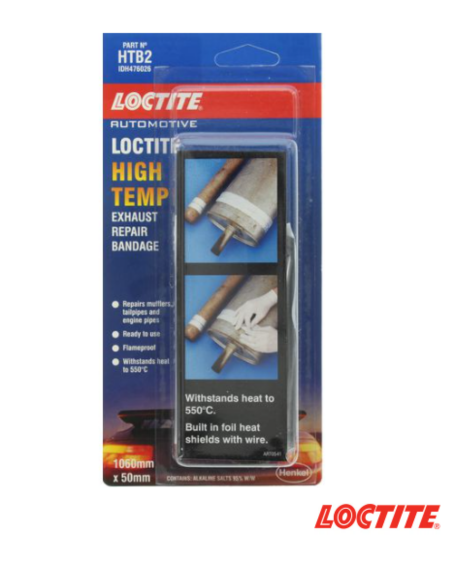 Picture of LOCTITE HIGH TEMP EXHAUST/MUFFLER  REPAIR BANDAGE 106CM X 50MM  (HTB2)