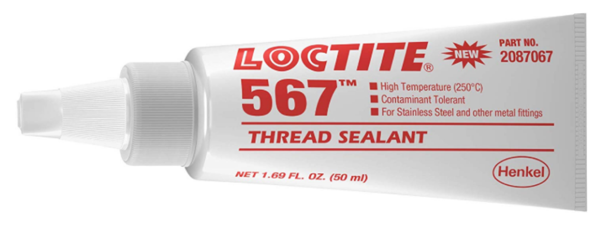 Picture of LOCTITE 567 50ML PST THREAD SEALANT  HI TEMP CONTROLLED STRENGTH