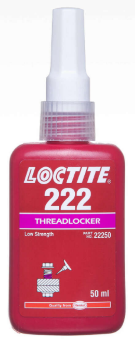 Picture of LOCTITE 222 50ML THREADLOCK LOW STRENGTH (22250)