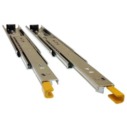 Picture of Drawer Slide - 800mm - 125KG - Locking - Zinc Plated - Side Mounting