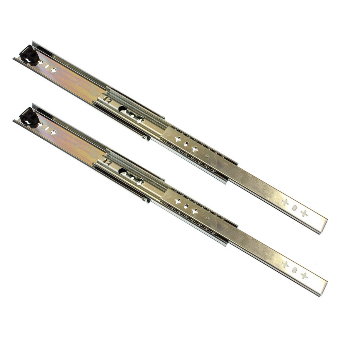 Picture of Drawer Slide - 550mm - 125KG - NON Locking - Zinc Plated - Side Mounting