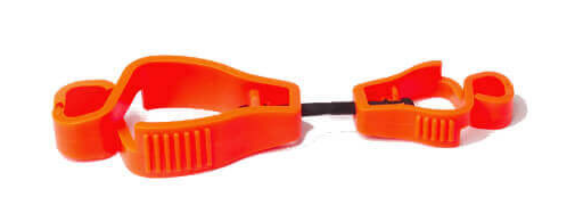 Picture of Force360 Croc Grip Glove Clip Orange