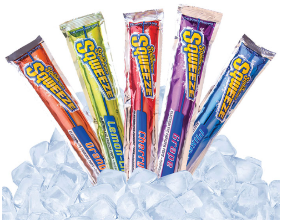 Picture of Sqwincher® Sqweeze Pops Retail 10 Pack - Mixed Flavours