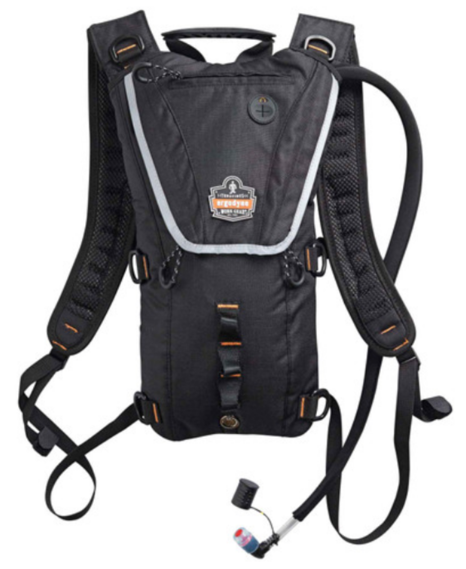 Picture of ERGODYNE 3L Low Profile Black Hydration Back Pack 5156