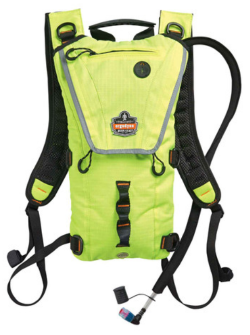 Picture of ERGODYNE 3L Low Profile Lime Hydration Back Pack 5156