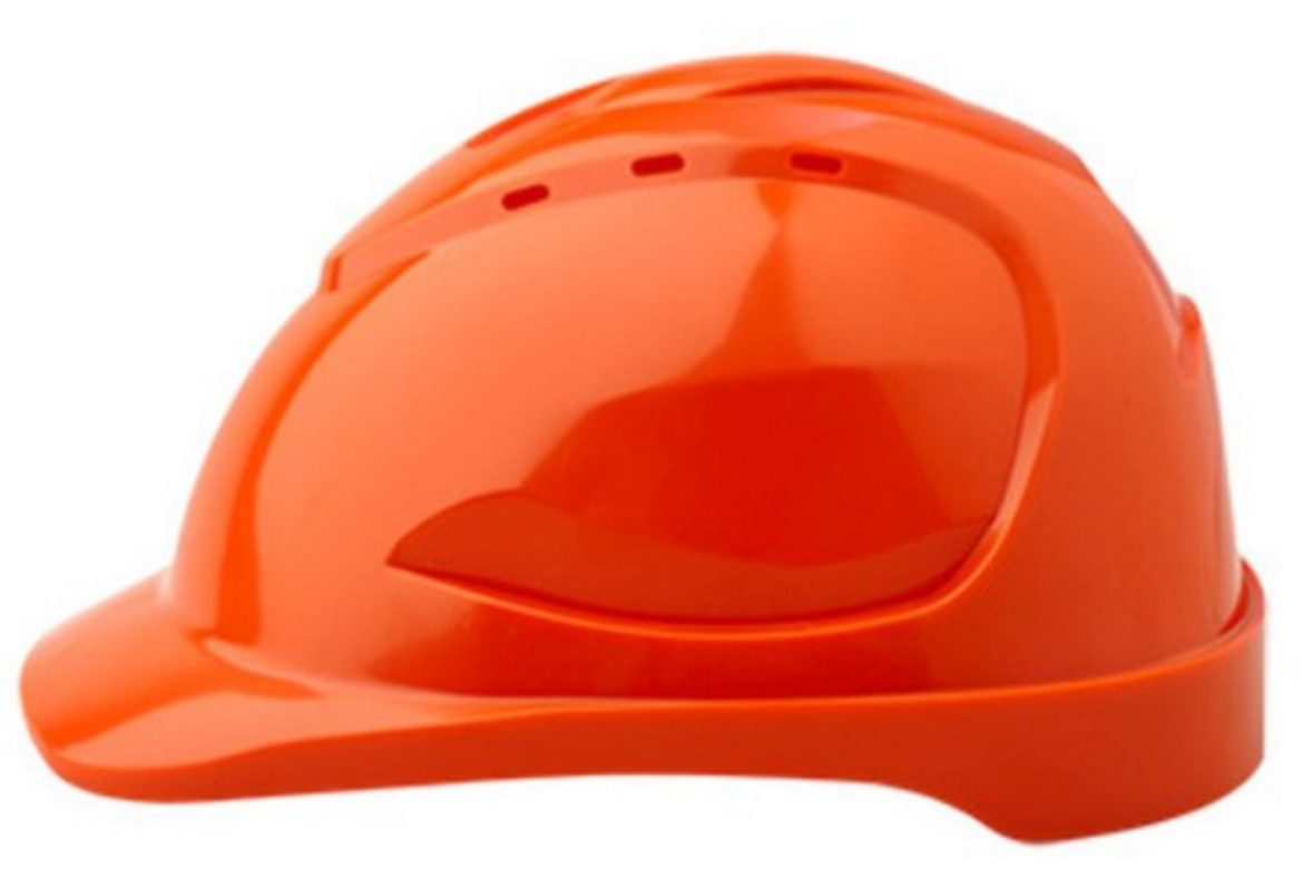 Picture of PROCHOICE ORANGE V9 VENTED HARD HAT