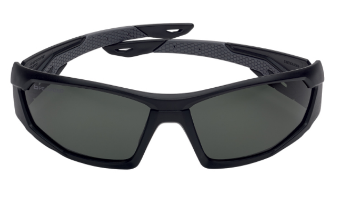Picture of Bolle  MERCURO Grey / Black Temples Grey Polarised Lens - Soft Drawstring Pouch