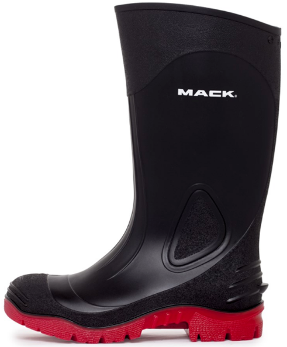 Picture of MACK UK 11 BLACK/RED GUMBOOT (End of Line)