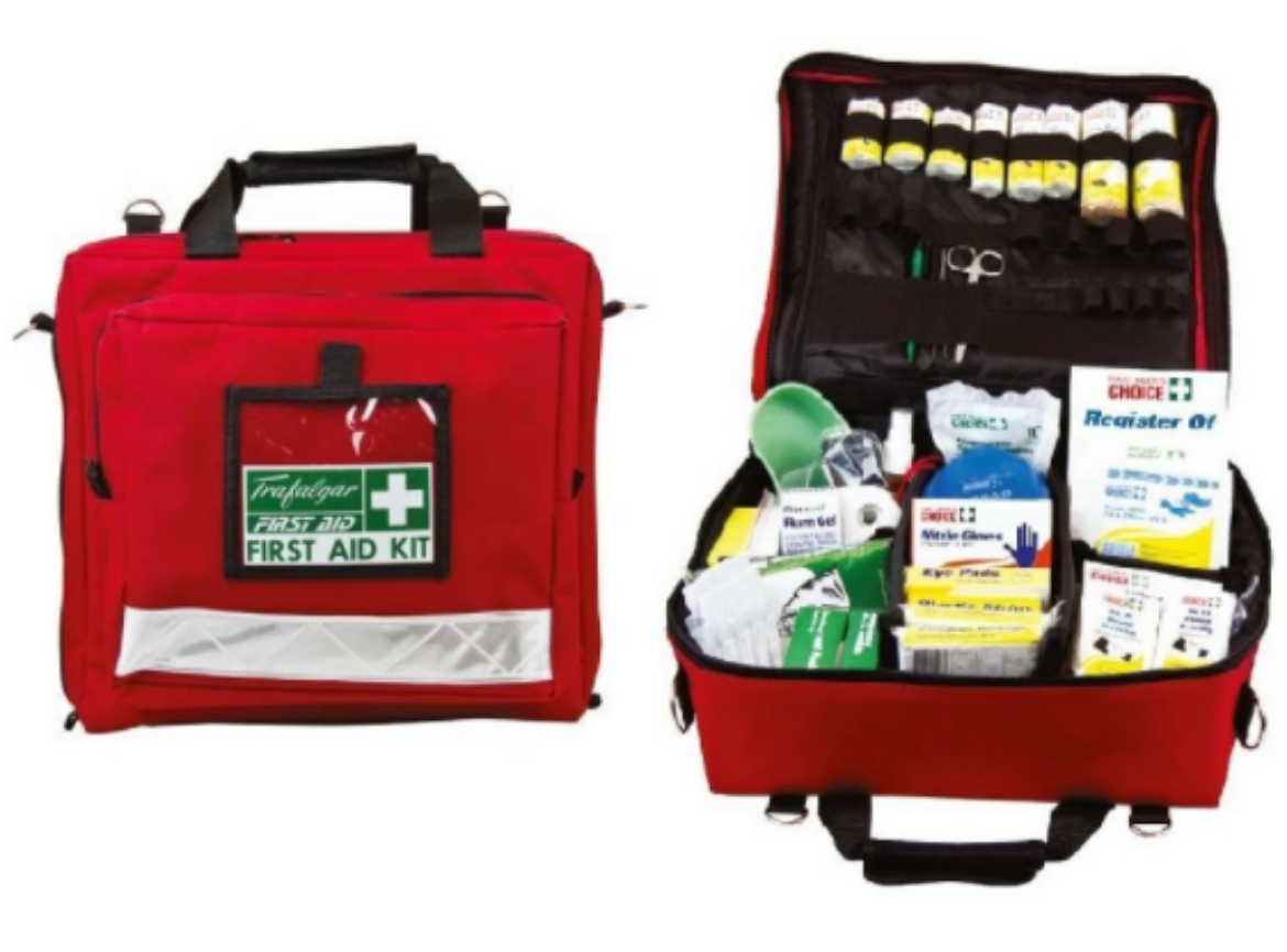 Picture of FIRST AID KIT WORKPLACE GENERAL PURPOSE 350x400x200mm Portable Soft Case