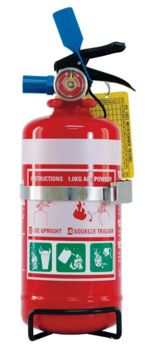 Picture of FIRE EXTINGUISHER 1KG ABE 1A:20B:E DRY POWDER