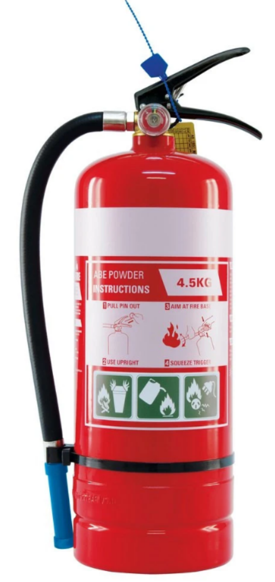 Picture of FIRE EXTINGUISHER 4.5KG ABE 1A:20B:E DRY POWDER