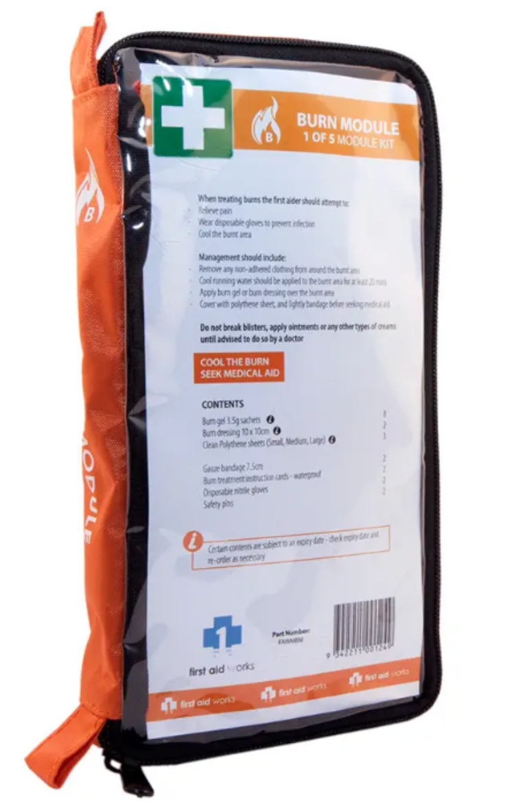 Picture of First Aid Works Burn Module for T3 Modular First Aid Kit