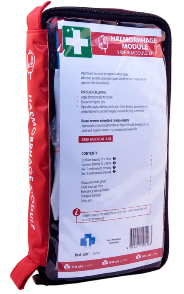 Picture of First Aid Works Haemorrhage Module for T3 Modular First Aid Kit