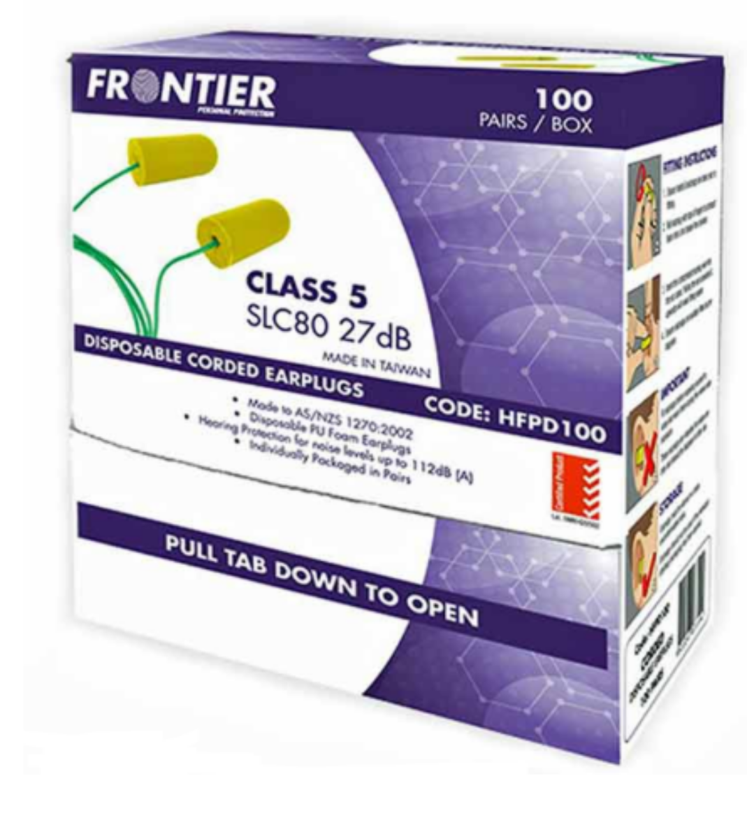 Picture of EAR PLUGS CORDED CLASS 5 (100 PR)