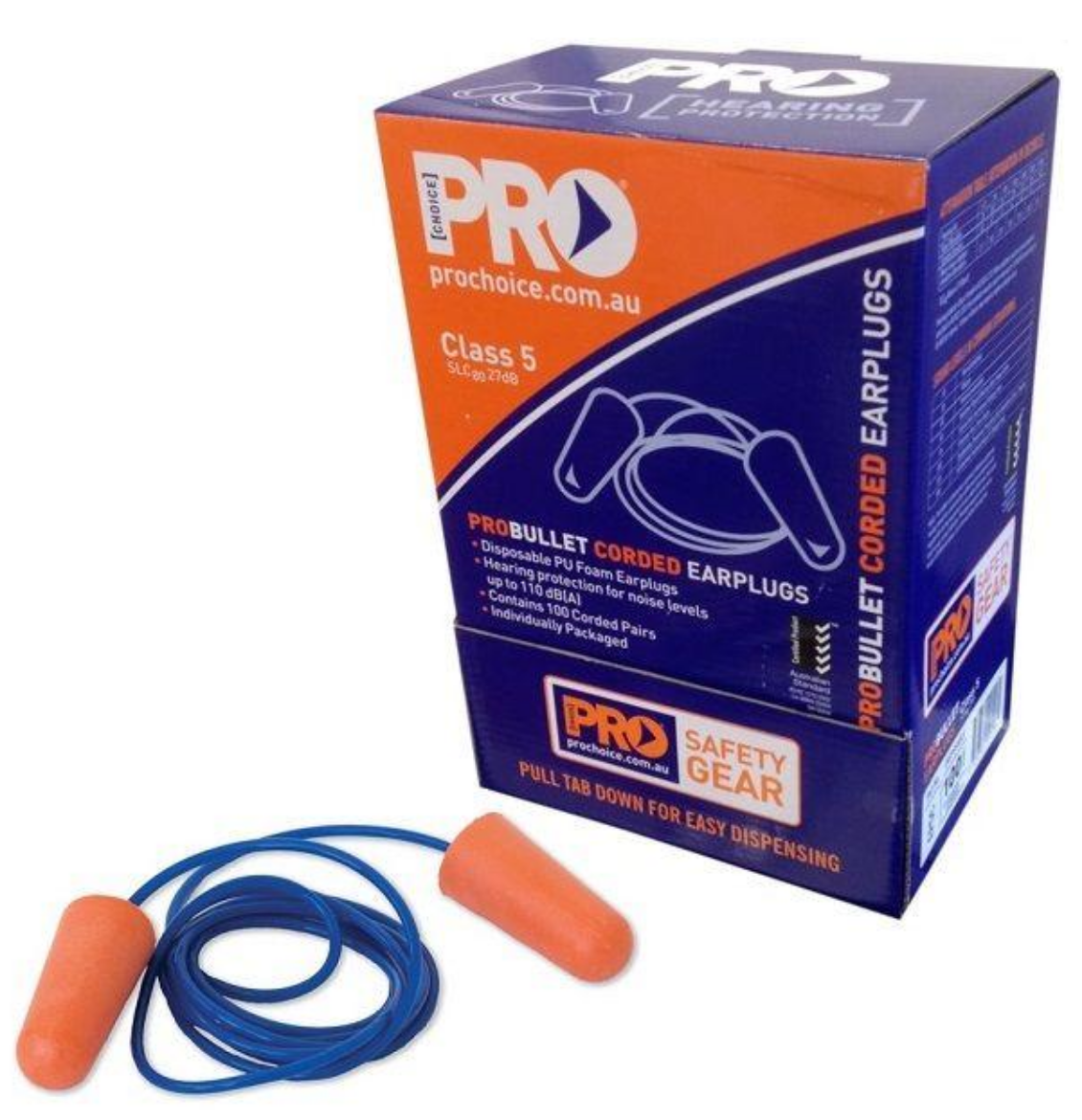 Picture of EAR PLUGS CLASS 5 (100) USE HFPD100