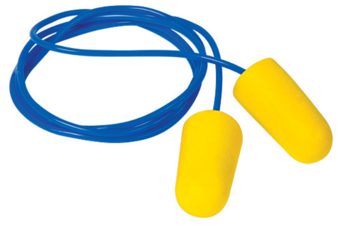 Picture of Force360 Bullet Shaped Corded Disposable Earplug Class 5, 26dB (100pr Per Box)