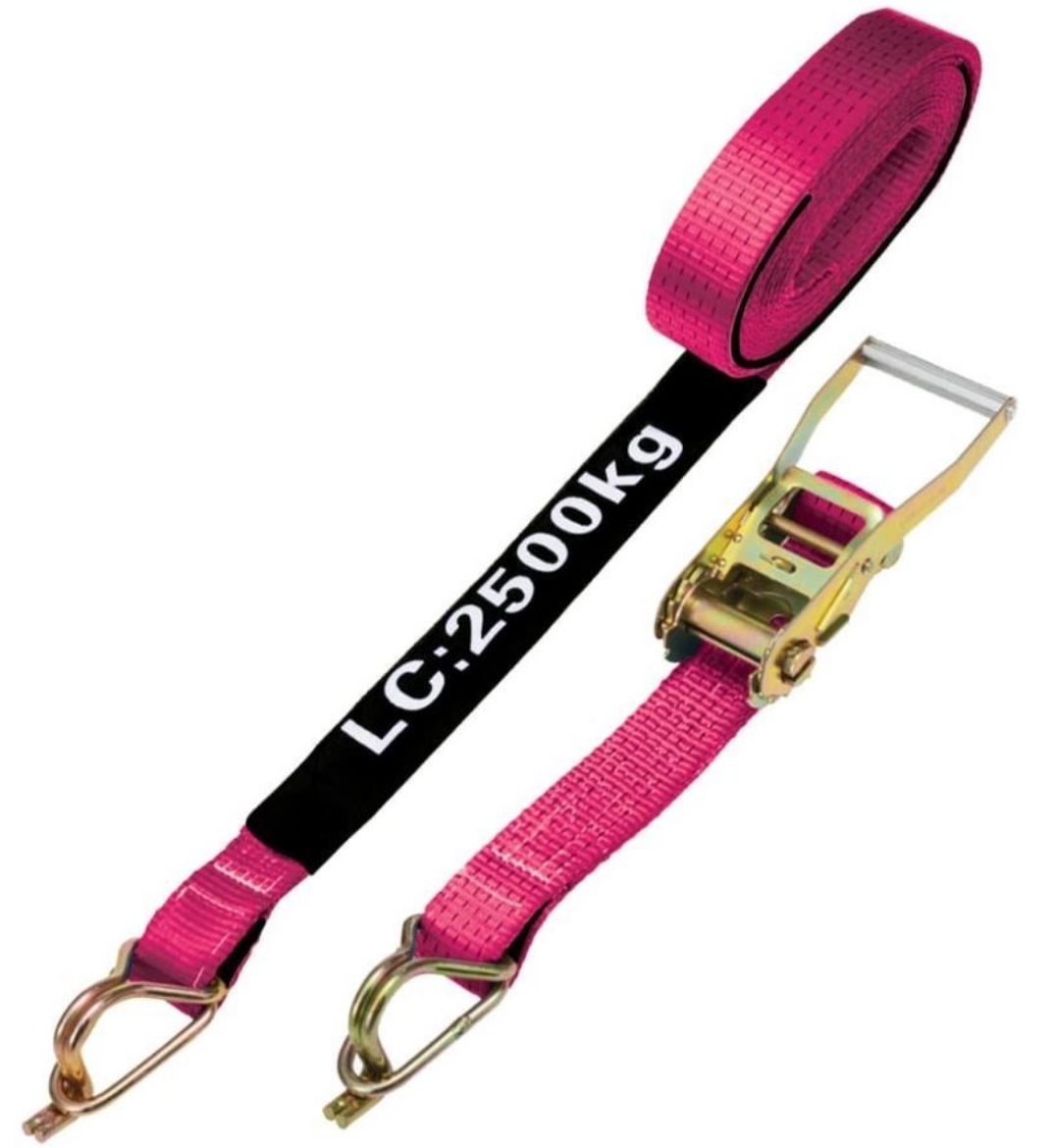 Picture of PARAMOUNT PINK 2500KG 50MMX9M RATCHET TIE DOWN