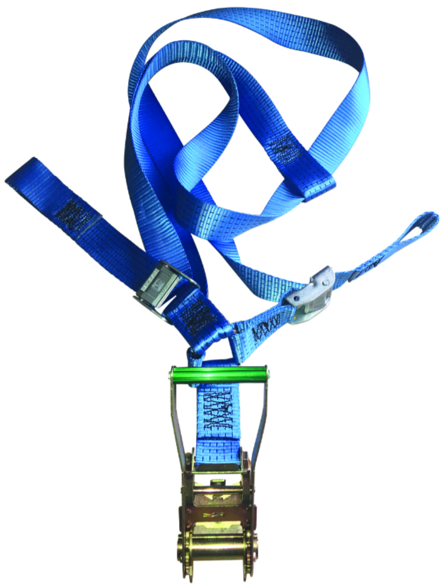 Picture of WHEEL HARNESS ASSEMBLY 50MM WIDE X 2.4M DIAMETER  FULLY ADJUSTABLE WITH CAM BUCKLE SUITS TRUCK OR TRACTOR BLUE