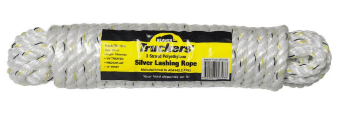 Picture of Silver Rope Polyethylene Hank Rope 12mm x 12M