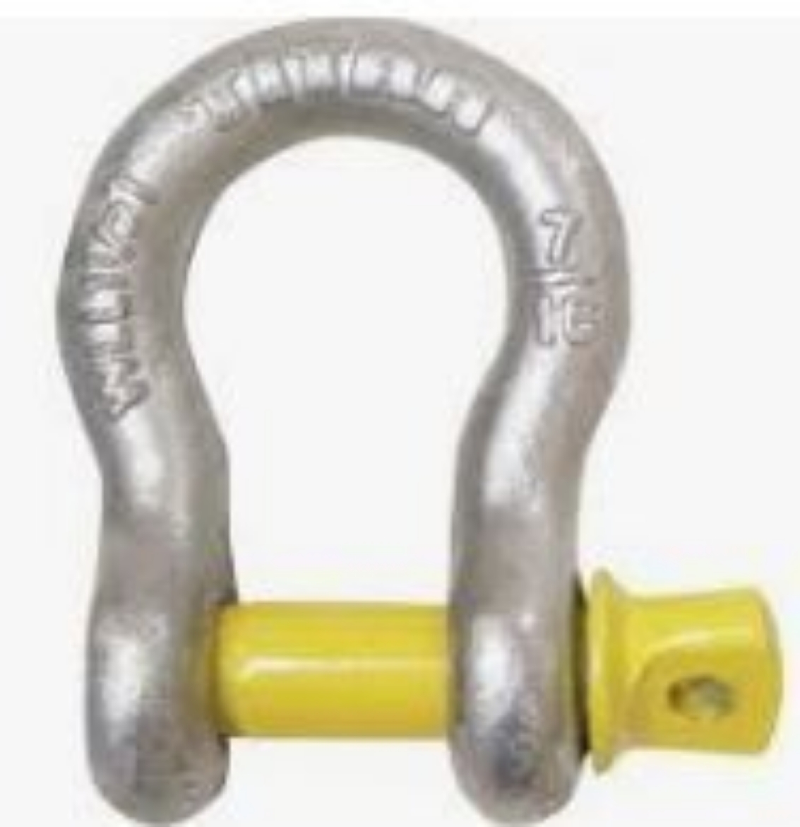 Picture of Shackle Bow Grade S Galvanised 22x25mm WLL 6.5T