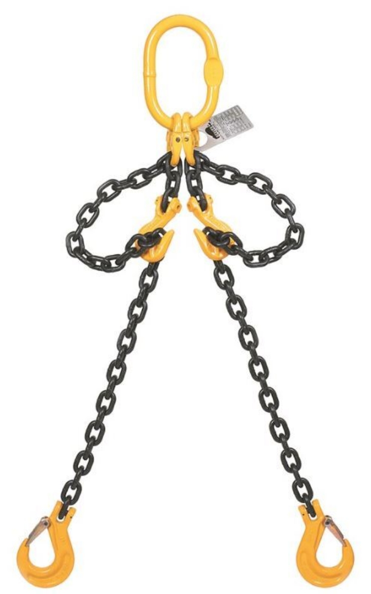 Picture of CSA 8MM 2LEG 2MTRC/W CLEVIS SLING HOOK &