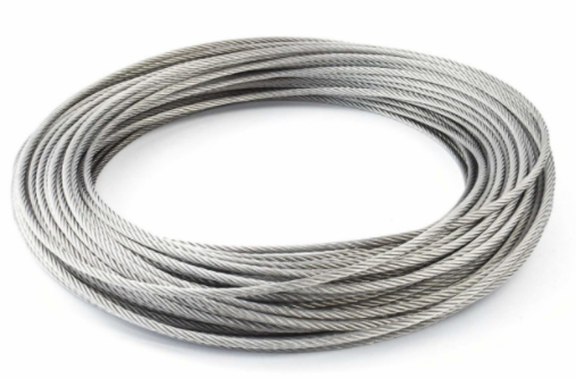 Picture of 6mm 6X19 Fc G1570 Wire Rope Dry Lube-50 Metre Reel.