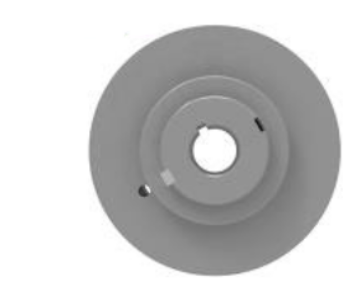 Picture of ADJUSTABLE PULLEY 105MM X 1" SHAFT SINGLE GROOVE, A SECTION