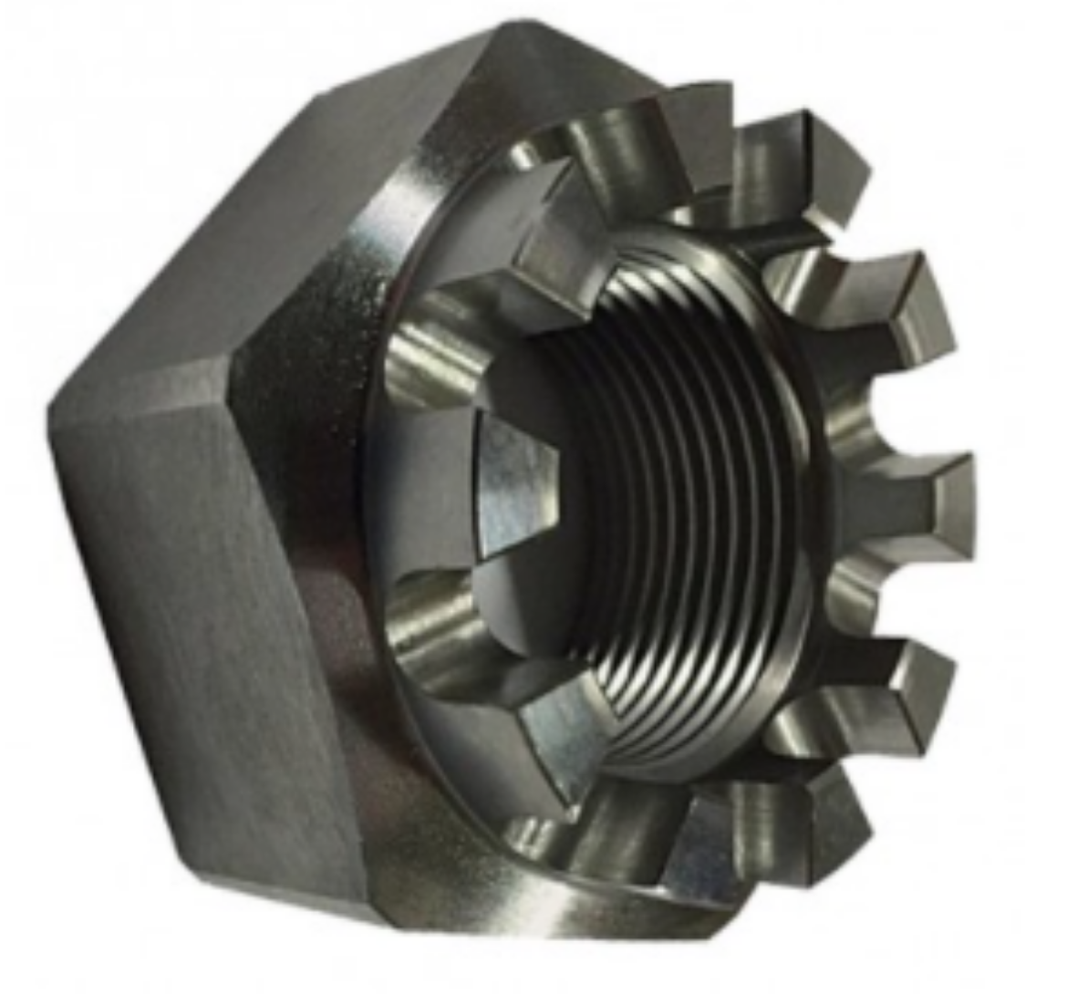 Picture of REAR NUT 40MM M45 CASTELLATED RINGFED