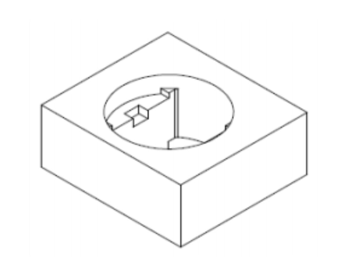 Picture of TWIST LOCK RISER BLOCK 57MM (2")