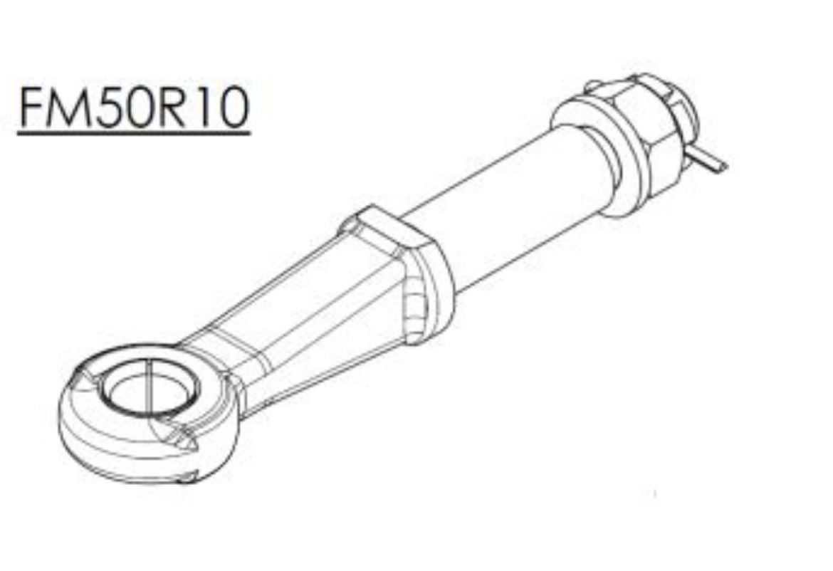 Picture of K Hitch Tow Eye 50mm Bolt In