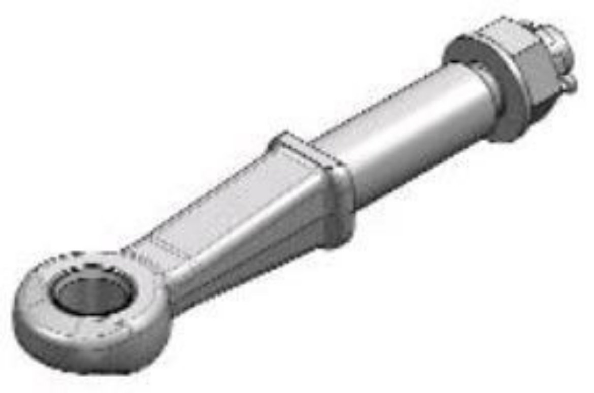 Picture of Jost Tow Eye 50mm Bolt On with Nut