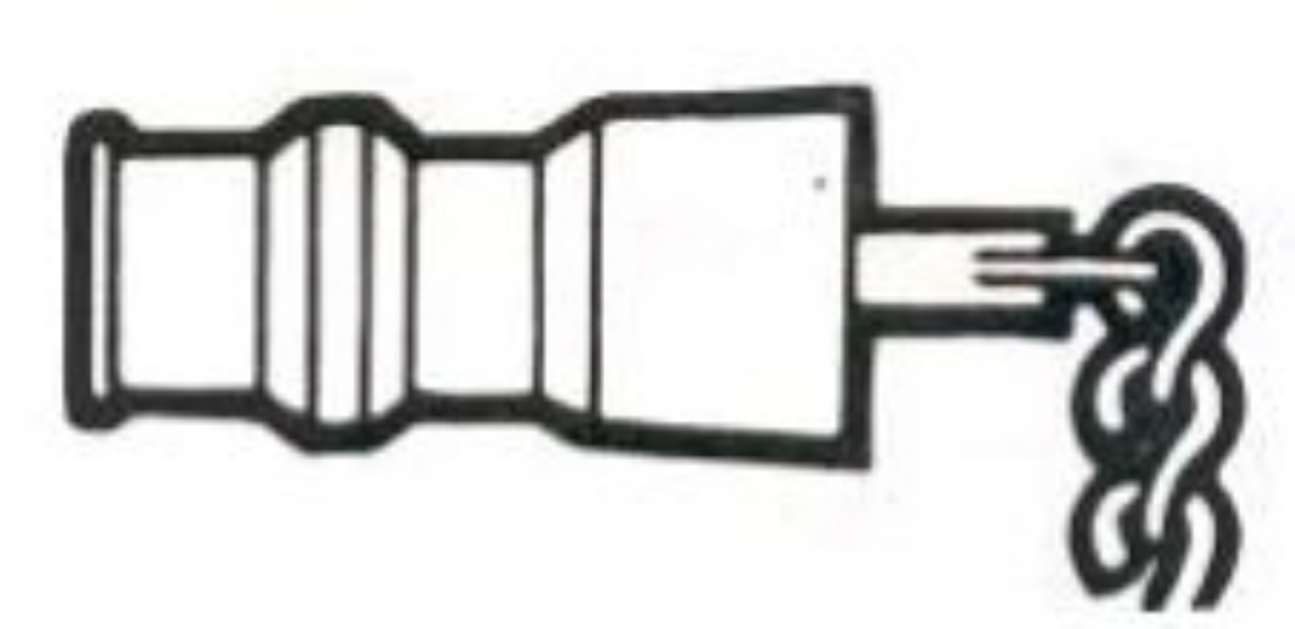 Picture of CA93-81 DUST COVER & CHAIN FOR MI COUPLERS