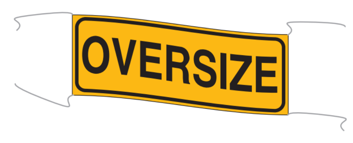 Picture of OVERSIZE BANNER WITH ROPES 1200X450