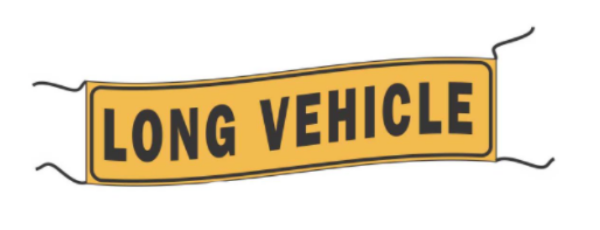 Picture of LONG VEHICLE VINYL BANNER 1200X300MM (REPLACES 130.0019)