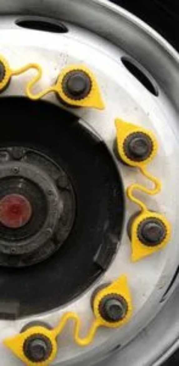 WS41LNKY WHEEL NUT INDICATOR 41MM YELLOW REDCAT TYPE 2 The Boss Shop