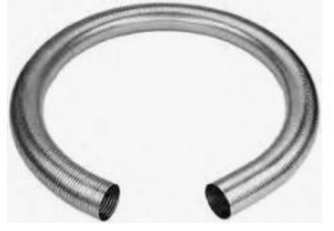 Picture of EXHAUST FLEX STAINLESS 2.5"ID X 10'(3m)