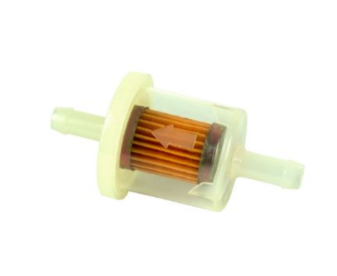 Picture of Universal inline fuel filter to fit 1/4"Line 80 Micron