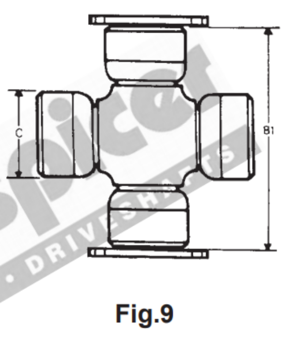 5.675X SPICER UNI JOINT 1710 SERIES HR The Boss Shop Queensland Australia
