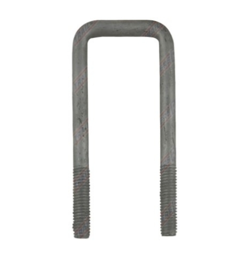Picture of U BOLT 50MM SQUARE 165 mm/6-1/2"  5/8"BSW