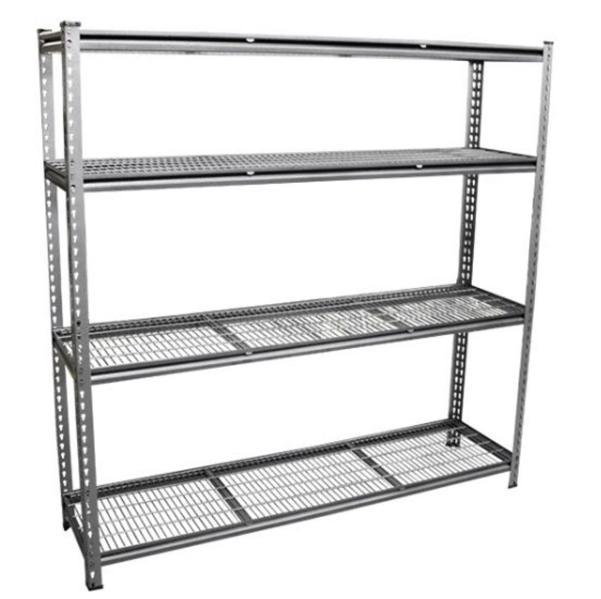 Picture of 1500kg Steel Mesh Shelving Unit - 1830mm (H)  x 1820mm (W)  x 472mm (D) Load Capacity: 1500kg (375kg evenly distributed per shelf)