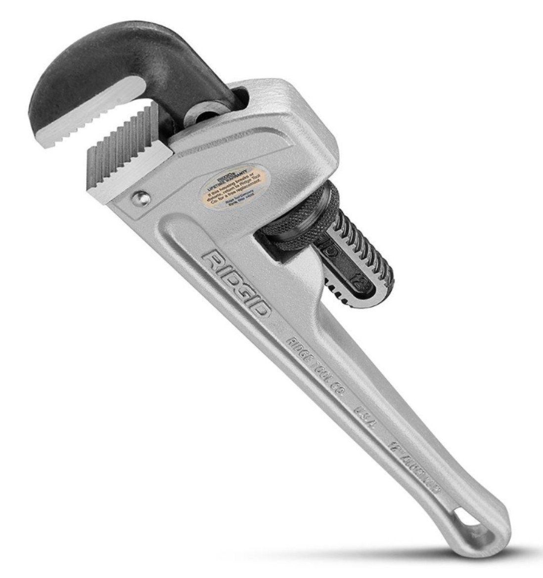 Picture of RIDGID 12" Aluminium Straight Pipe Wrench (812)