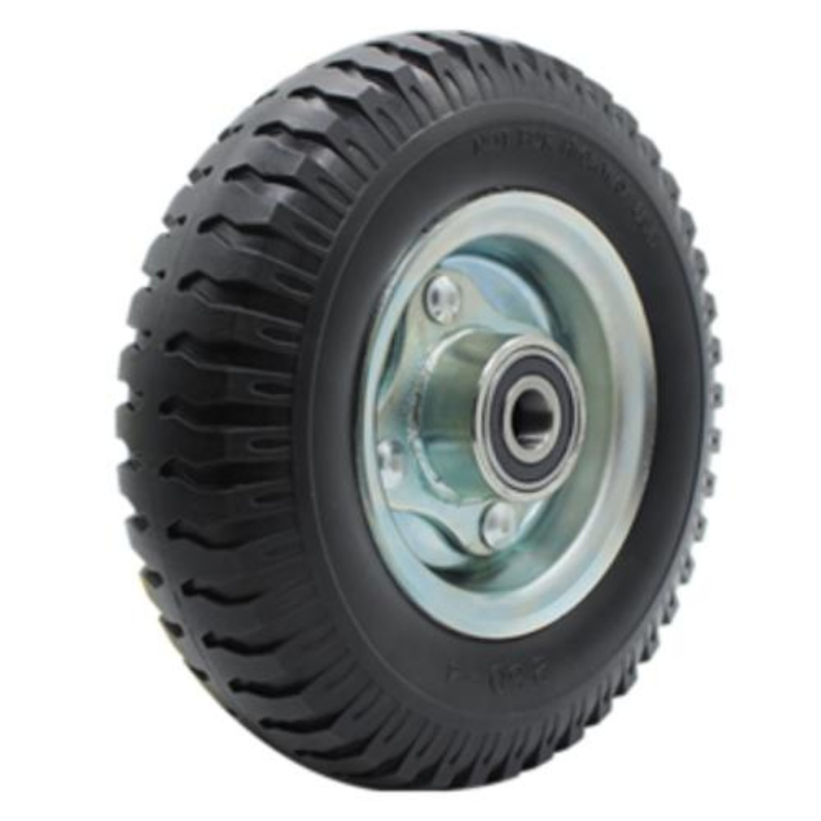Picture of 215mm (Tyre 2.50-4) Puncture Proof Wheel | 5/8" Axle Diameter 100kg Load Capacity (PF8881-62)